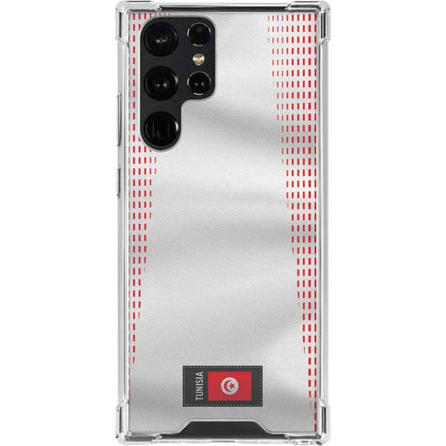 Tunisia Soccer Flag Galaxy S24 Ultra Clear Case